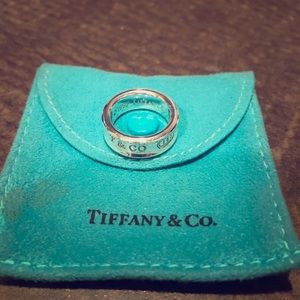 Authentic Tiffany  & CO size 5 ring